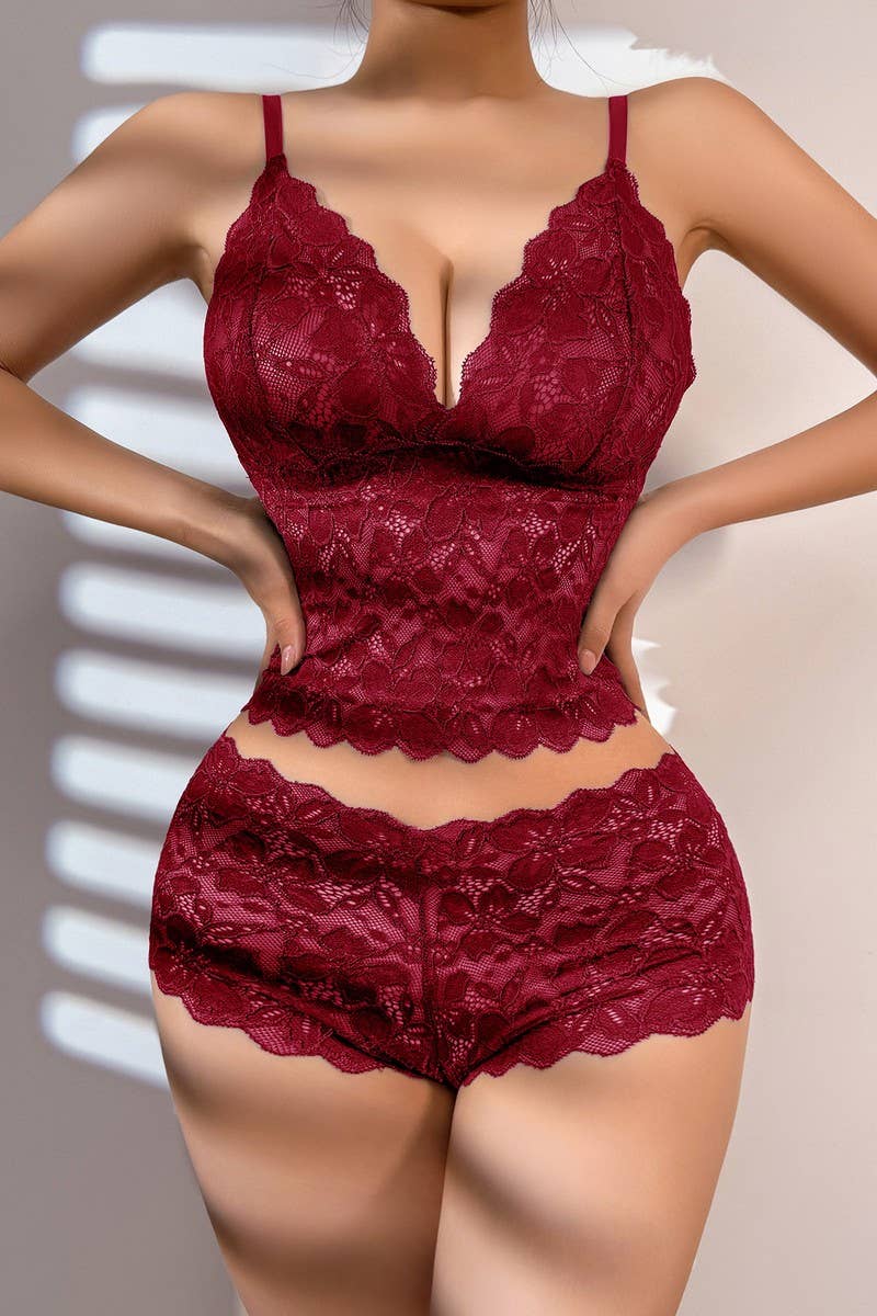 The Lovebird Lace Bralette Set