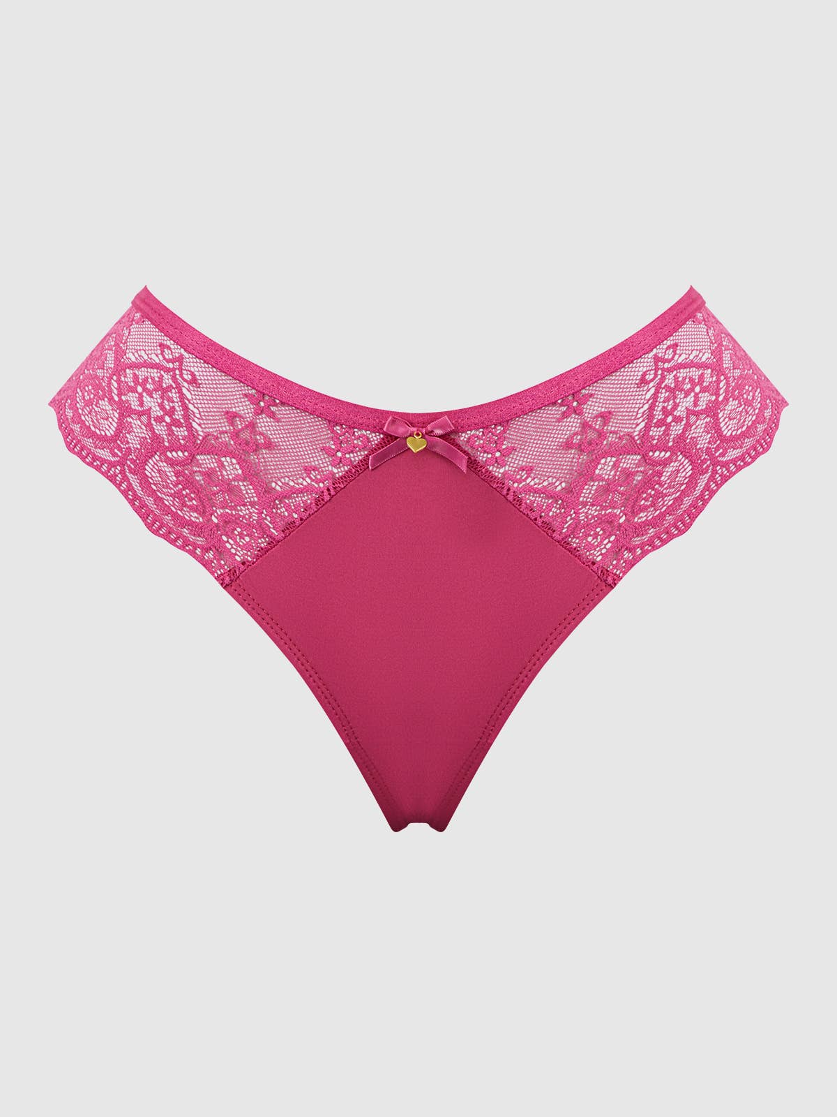 The Dahlia Strappy-Back Lace Thong